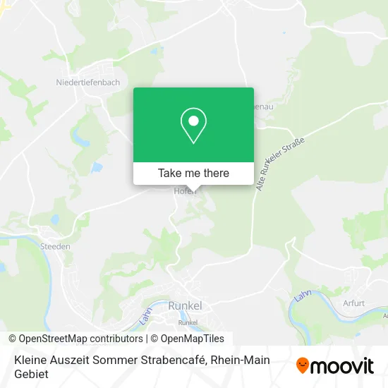 Карта Kleine Auszeit Sommer Strabencafé