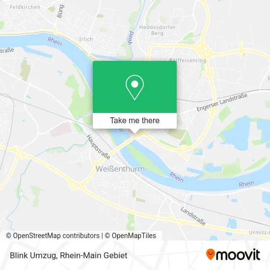 Карта Blink Umzug