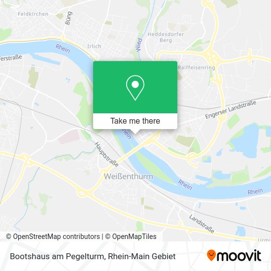 Карта Bootshaus am Pegelturm