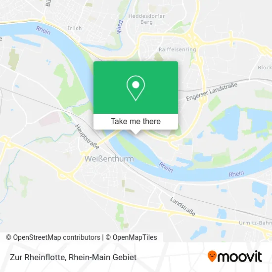 Карта Zur Rheinflotte