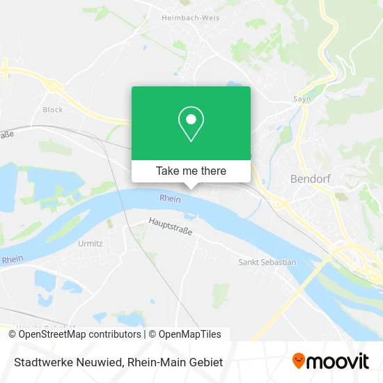 Карта Stadtwerke Neuwied