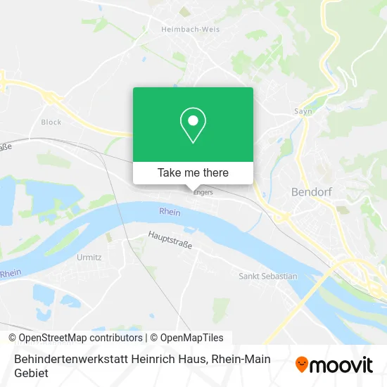Карта Behindertenwerkstatt Heinrich Haus