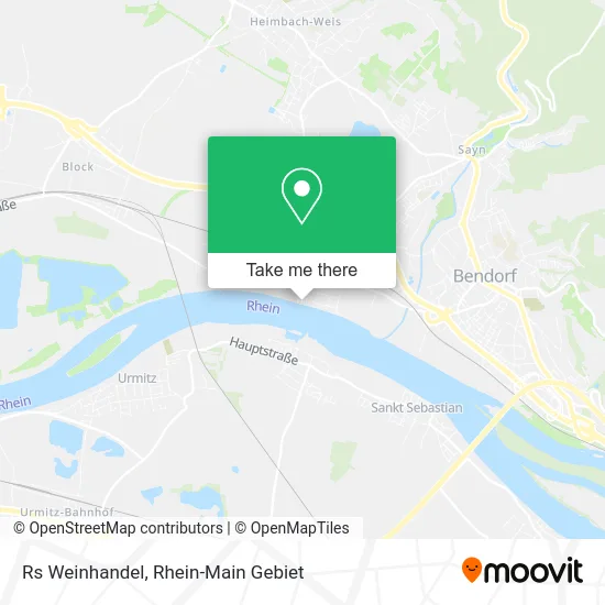 Карта Rs Weinhandel