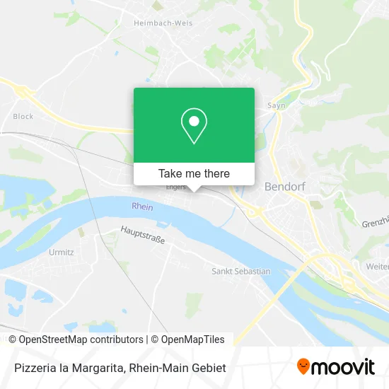 Карта Pizzeria la Margarita