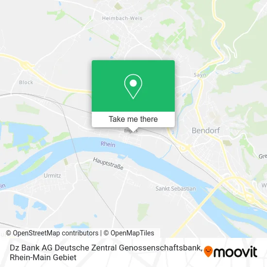 Карта Dz Bank AG Deutsche Zentral Genossenschaftsbank