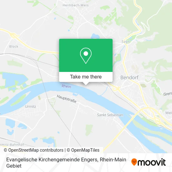 Evangelische Kirchengemeinde Engers map