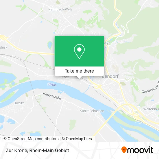 Карта Zur Krone