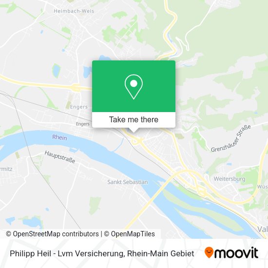 Карта Philipp Heil - Lvm Versicherung