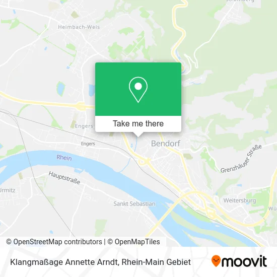 Карта Klangmaßage Annette Arndt