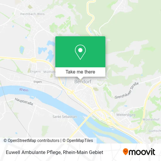 Карта Euwell Ambulante Pflege