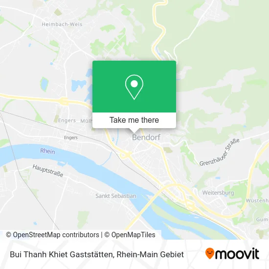 Карта Bui Thanh Khiet Gaststätten