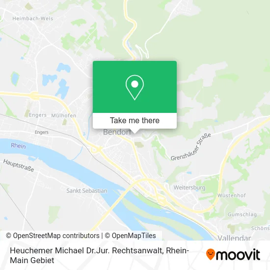 Карта Heuchemer Michael Dr.Jur. Rechtsanwalt