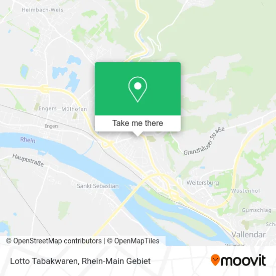 Карта Lotto Tabakwaren