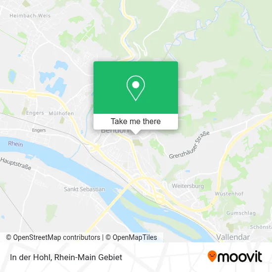 In der Hohl map