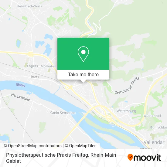Карта Physiotherapeutische Praxis Freitag