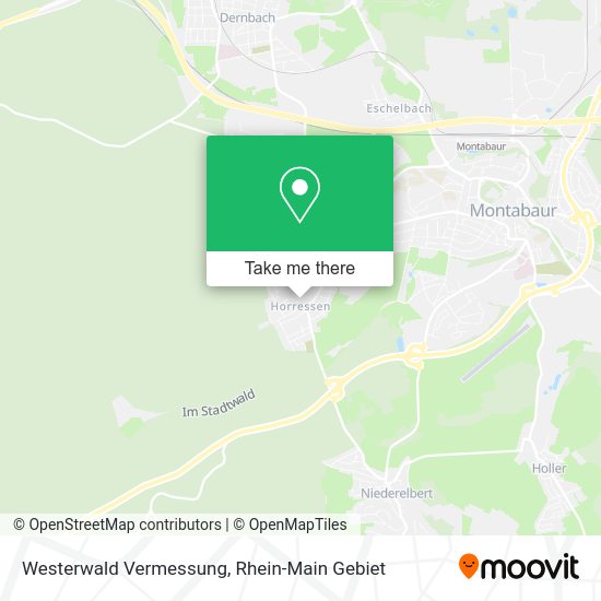 Карта Westerwald Vermessung