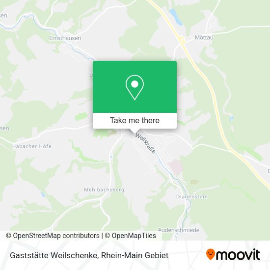 Карта Gaststätte Weilschenke