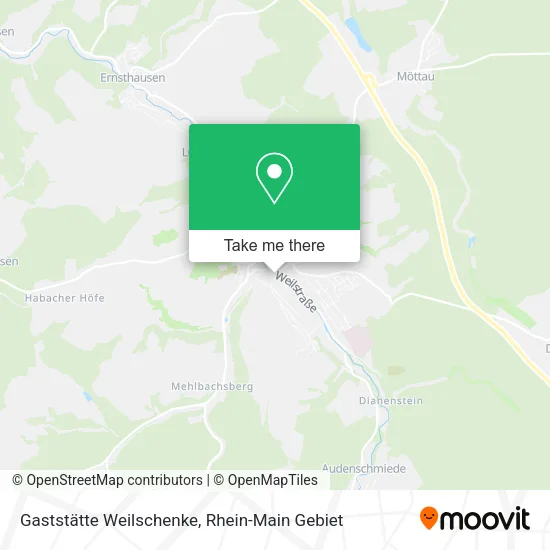 Карта Gaststätte Weilschenke