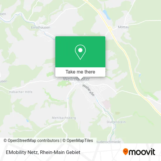 Карта EMobility Netz