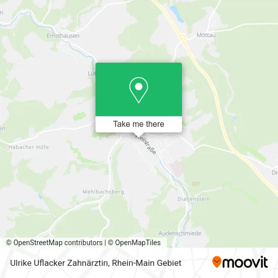 Карта Ulrike Uflacker Zahnärztin