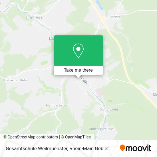 Карта Gesamtschule Weilmuenster