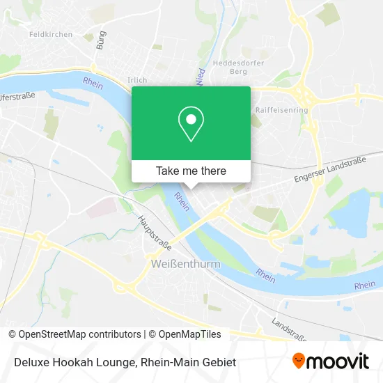 Карта Deluxe Hookah Lounge