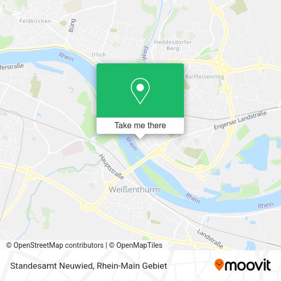 Карта Standesamt Neuwied