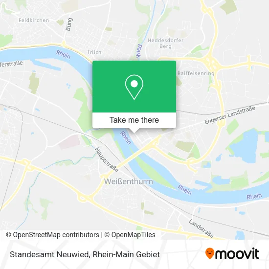 Карта Standesamt Neuwied