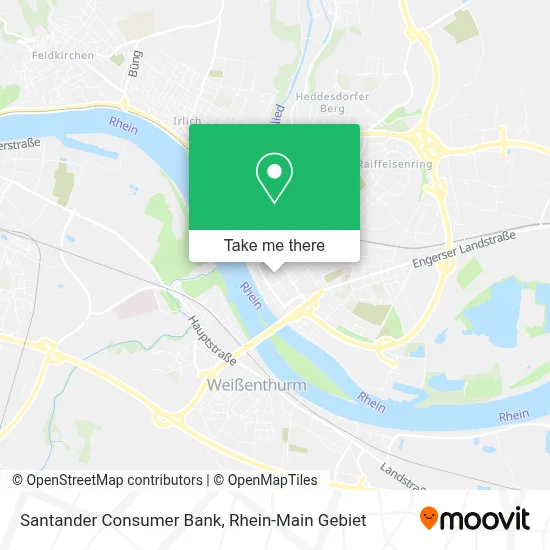 Santander Consumer Bank map