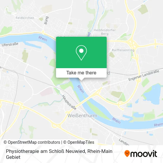 Карта Physiotherapie am Schloß Neuwied