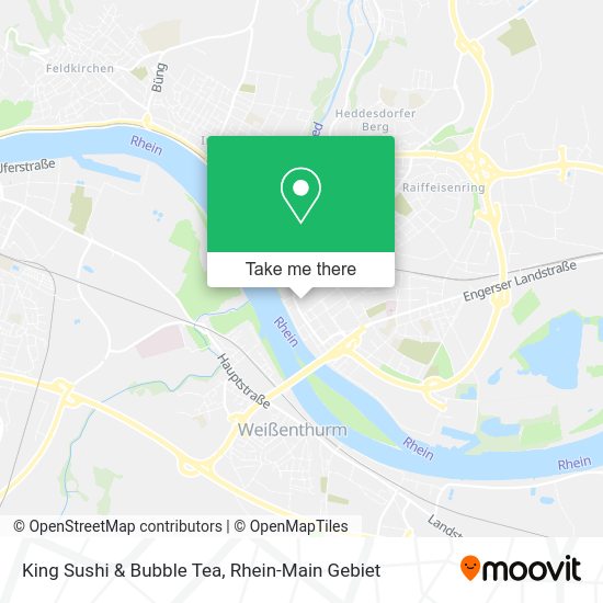 Карта King Sushi & Bubble Tea
