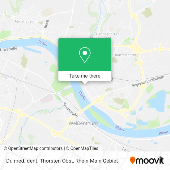 Карта Dr. med. dent. Thorsten Obst