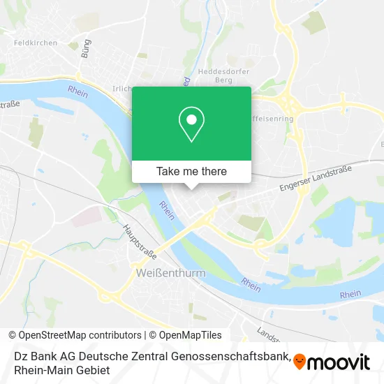 Карта Dz Bank AG Deutsche Zentral Genossenschaftsbank
