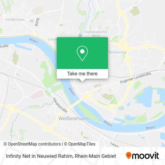 Карта Infinity Net in Neuwied Rahim