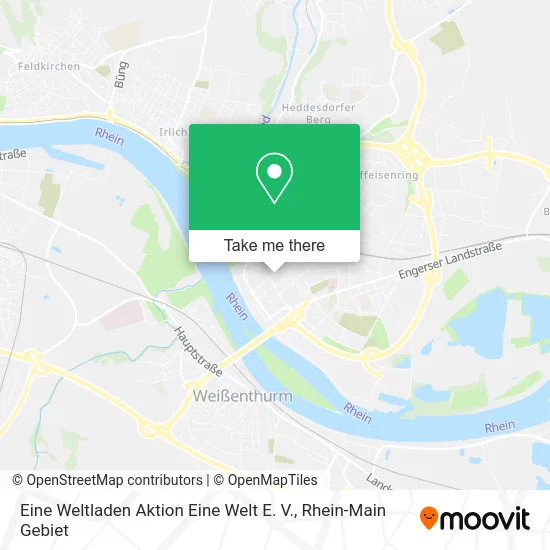 Карта Eine Weltladen Aktion Eine Welt E. V.
