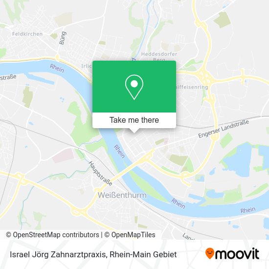 Карта Israel Jörg Zahnarztpraxis
