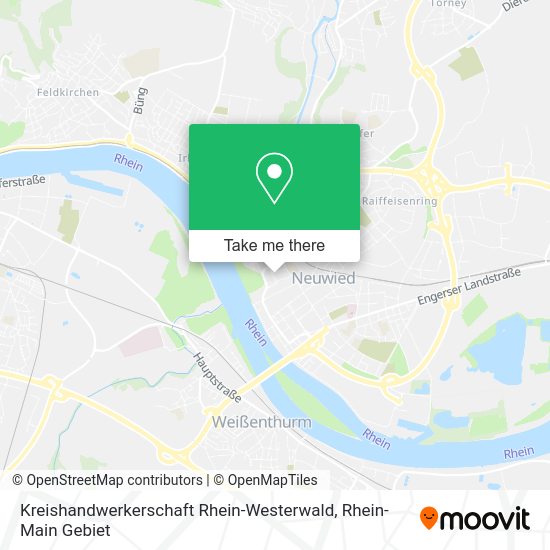 Карта Kreishandwerkerschaft Rhein-Westerwald
