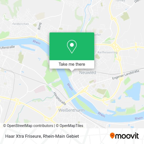 Карта Haar Xtra Friseure