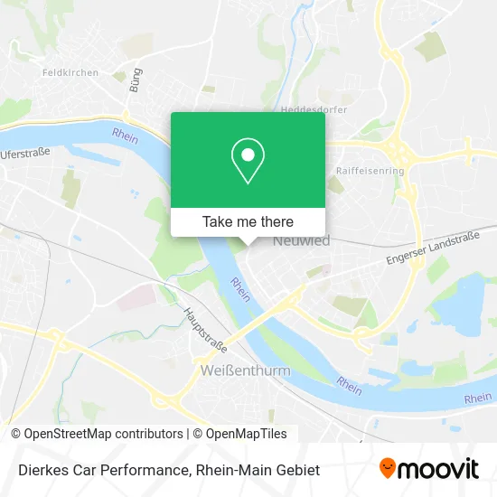 Карта Dierkes Car Performance