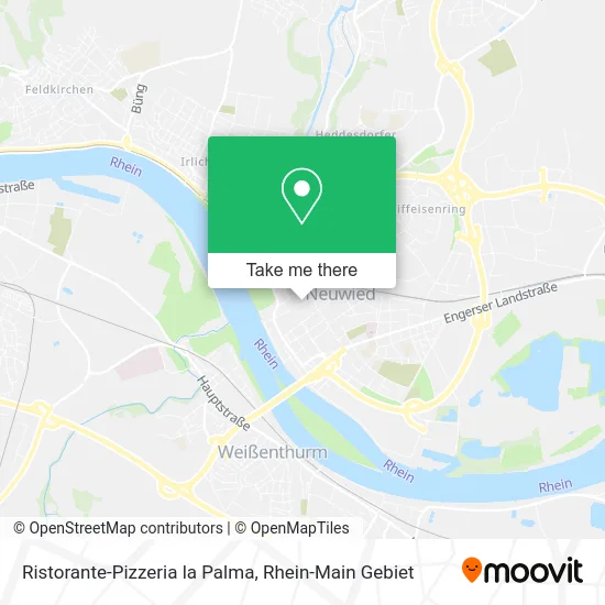 Ristorante-Pizzeria la Palma map