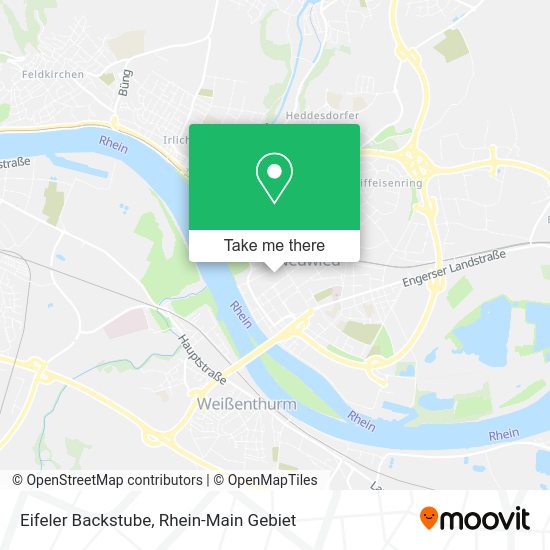 Карта Eifeler Backstube