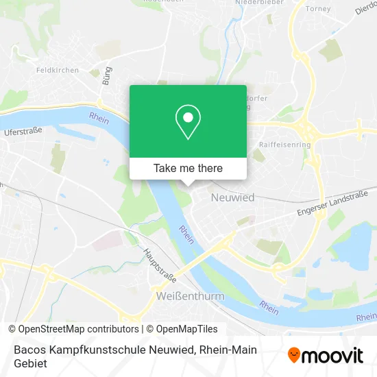 Карта Bacos Kampfkunstschule Neuwied