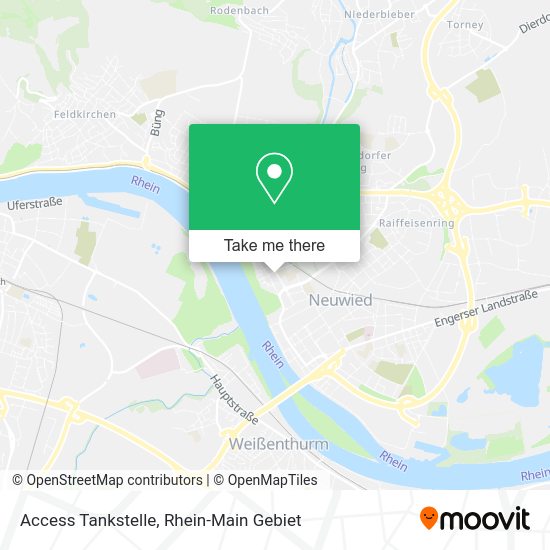 Карта Access Tankstelle
