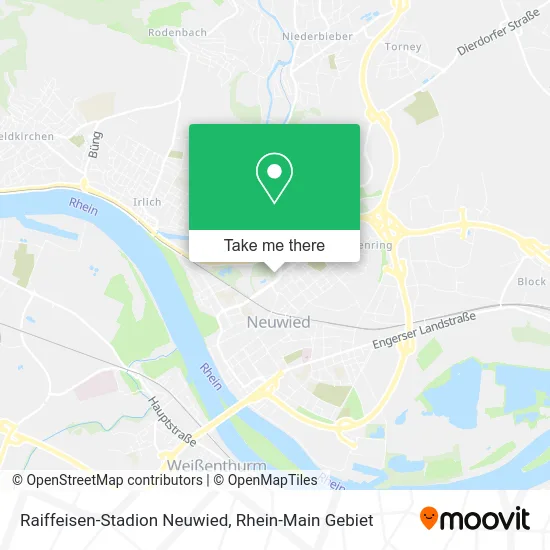 Карта Raiffeisen-Stadion Neuwied