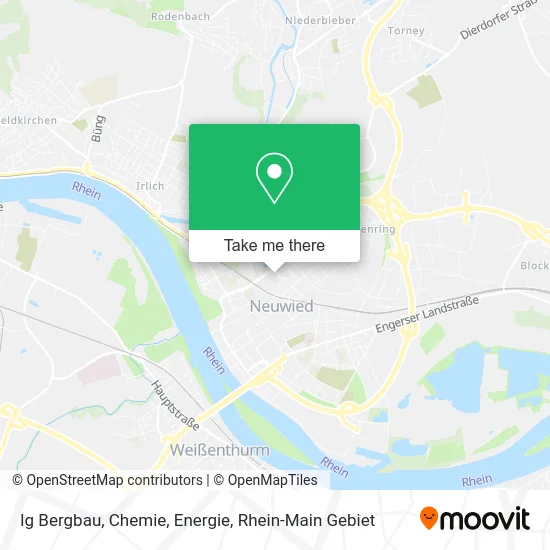 Карта Ig Bergbau, Chemie, Energie