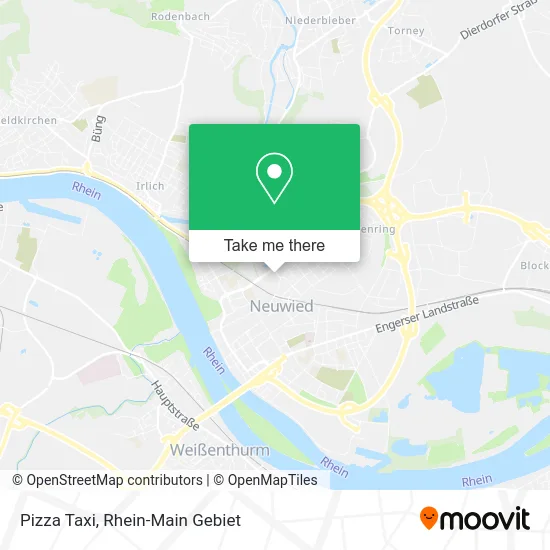 Карта Pizza Taxi