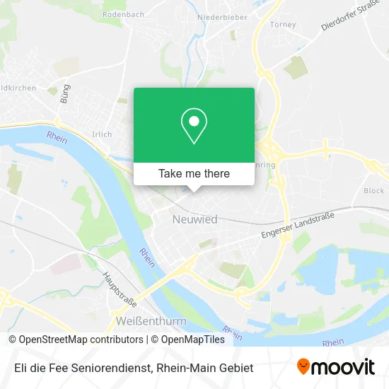 Карта Eli die Fee Seniorendienst