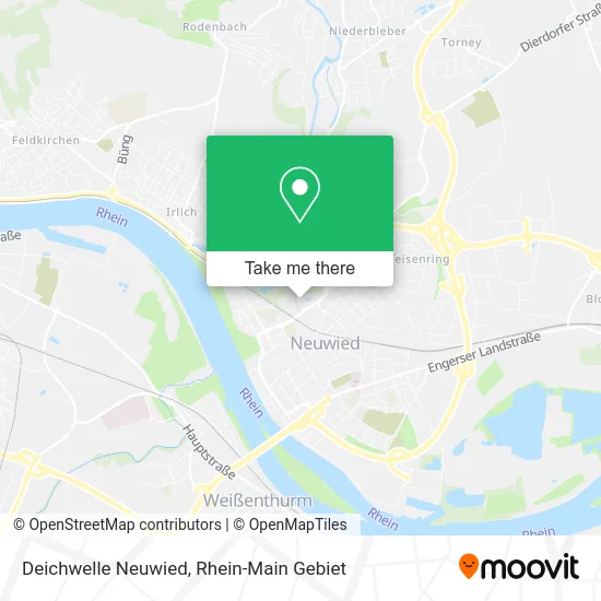 Карта Deichwelle Neuwied