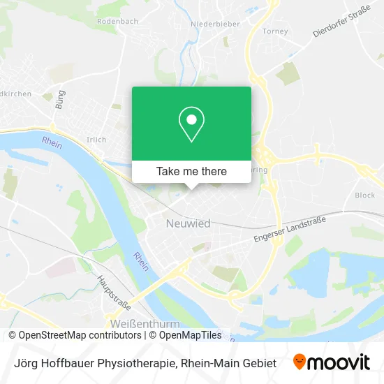 Карта Jörg Hoffbauer Physiotherapie