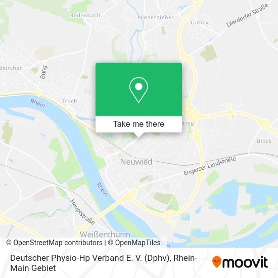 Карта Deutscher Physio-Hp Verband E. V. (Dphv)